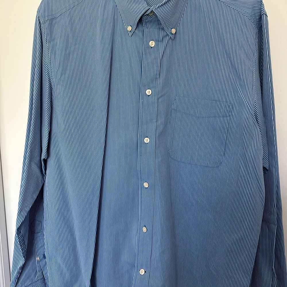 Two old navy men’s dress shirts size large. Gently used